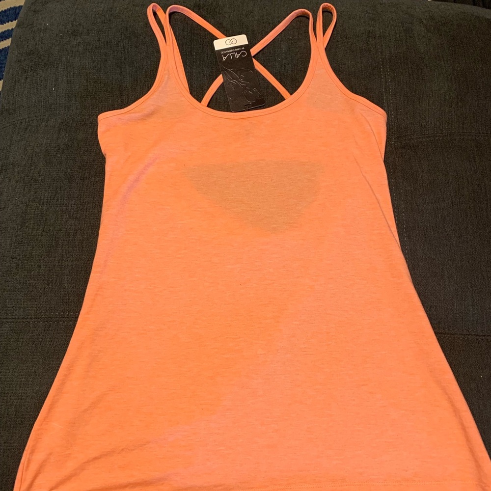 Calia Keyhole Open Back Tank